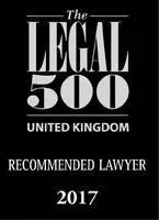 Legal 500 Recommended Lawyer 2017 Legal 500 Recommended Lawyer 2017