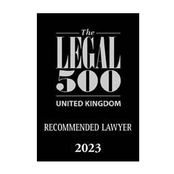 Legal 500 - Recommended Lawyer 2023