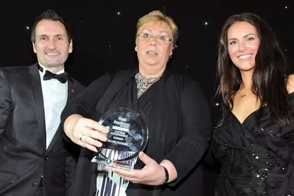 Top award for Jillian Thomas at Derbyshire Times Business Awards