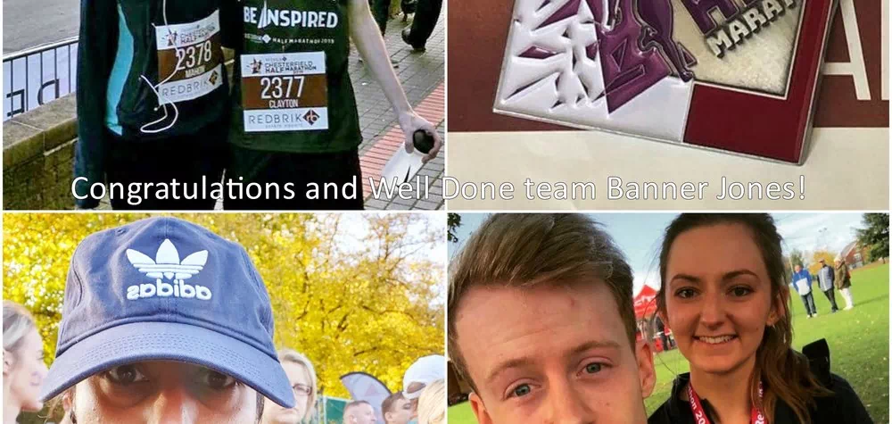Banner Jones donates £250 to Ashgate Hospice following Half Marathon fundraising efforts
