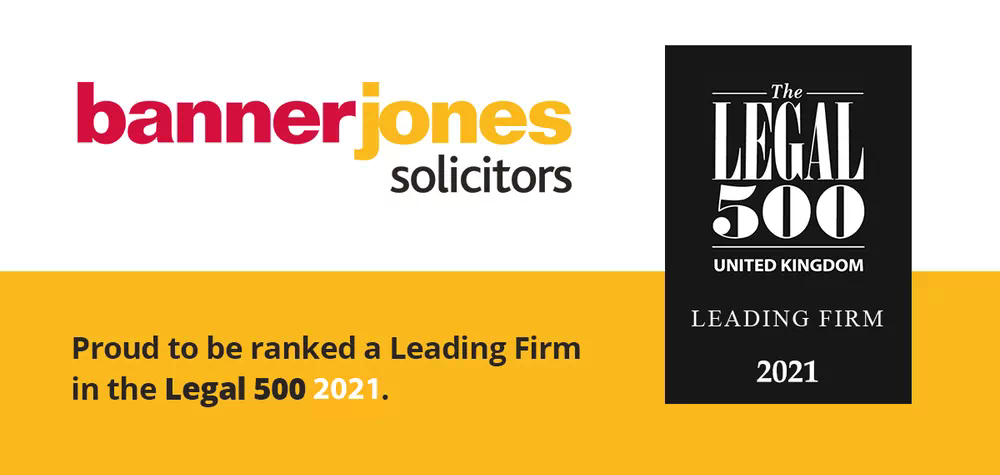 Banner Jones retains ‘Leading Firm’ status in the UK Legal 500