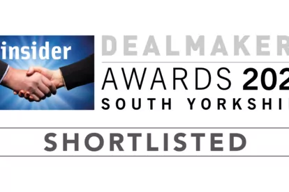 Banner Jones shortlisted for prestigious South Yorkshire Dealmakers award