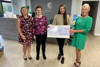 John Eastwood Hospice receives further £2k funding boost from Banner Jones