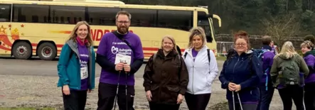 Banner Jones once again tackled the heights of the High Peak Trail in support of Ashgate Hospice