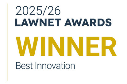 Banner Jones wins Best Innovation Award at the 2025 LawNet Awards