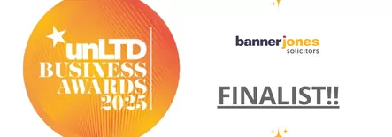 Banner Jones shortlisted in three categories at UnLTD Business Awards 2025