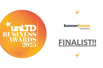 Banner Jones shortlisted in three categories at UnLTD Business Awards 2025