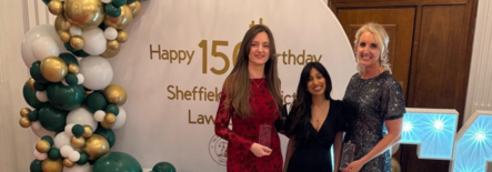 Banner Jones shortlisted across five categories at prestigious Sheffield legal awards