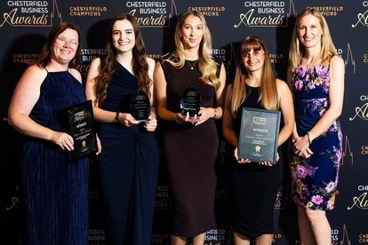 Banner Jones celebrates double success at Chesterfield Business Awards 2026
