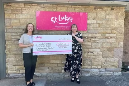 St Luke's Hospice receives £3,375 funding boost from Banner Jones
